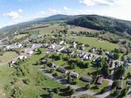 Arial Shot above Canaan pointing towards South Canaan (Gale Street, Canaan Rec Park, Grace Community Church, Canaan Schools, to name a few)